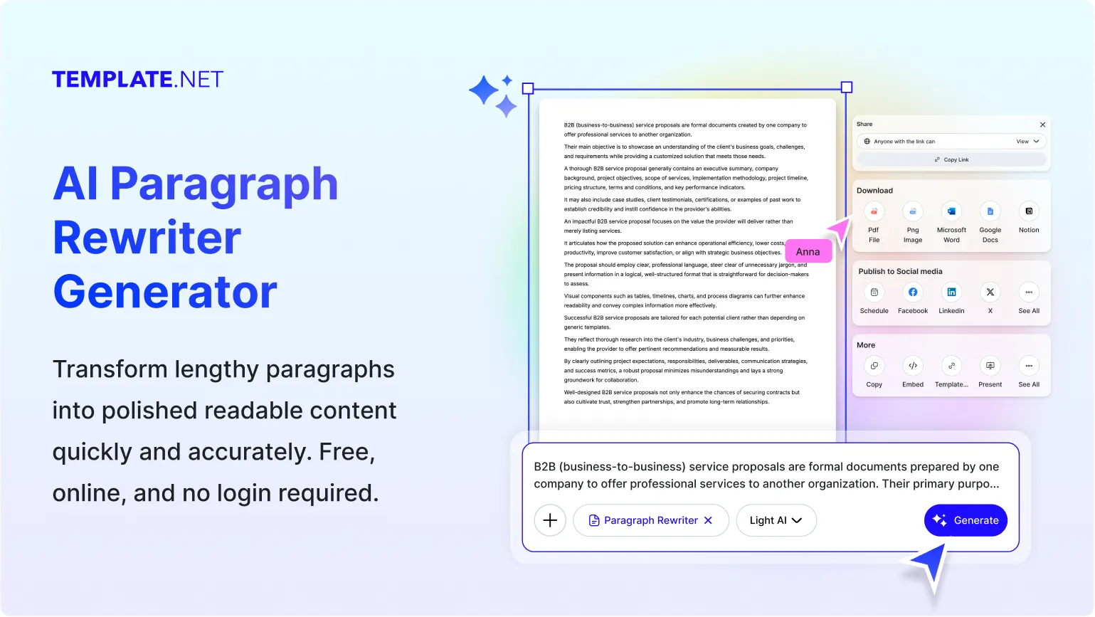 Free AI Paragraph Rewriter Generator, AI Paragraph Rewriter Tool Online [ No Signup ]
